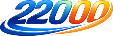 22000 ব্র্যান্ডের সবুজ লোগো
